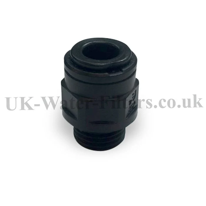 1/4 Male Straight Threaded-to-Tube Adapter, Push Fit 8mm Pair - Image 3