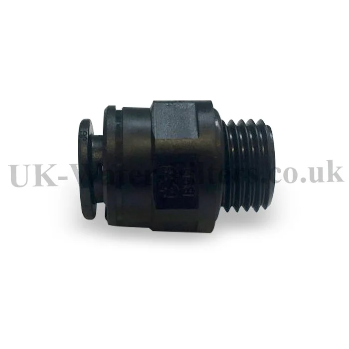 1/4 Male Straight Threaded-to-Tube Adapter, Push Fit 8mm Pair - Image 5