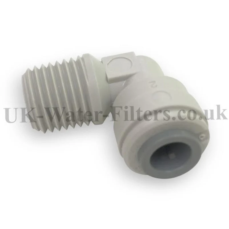 Elbow Port 1/4 accepts inch tubing to 1/4 inch screwthread - Image 4