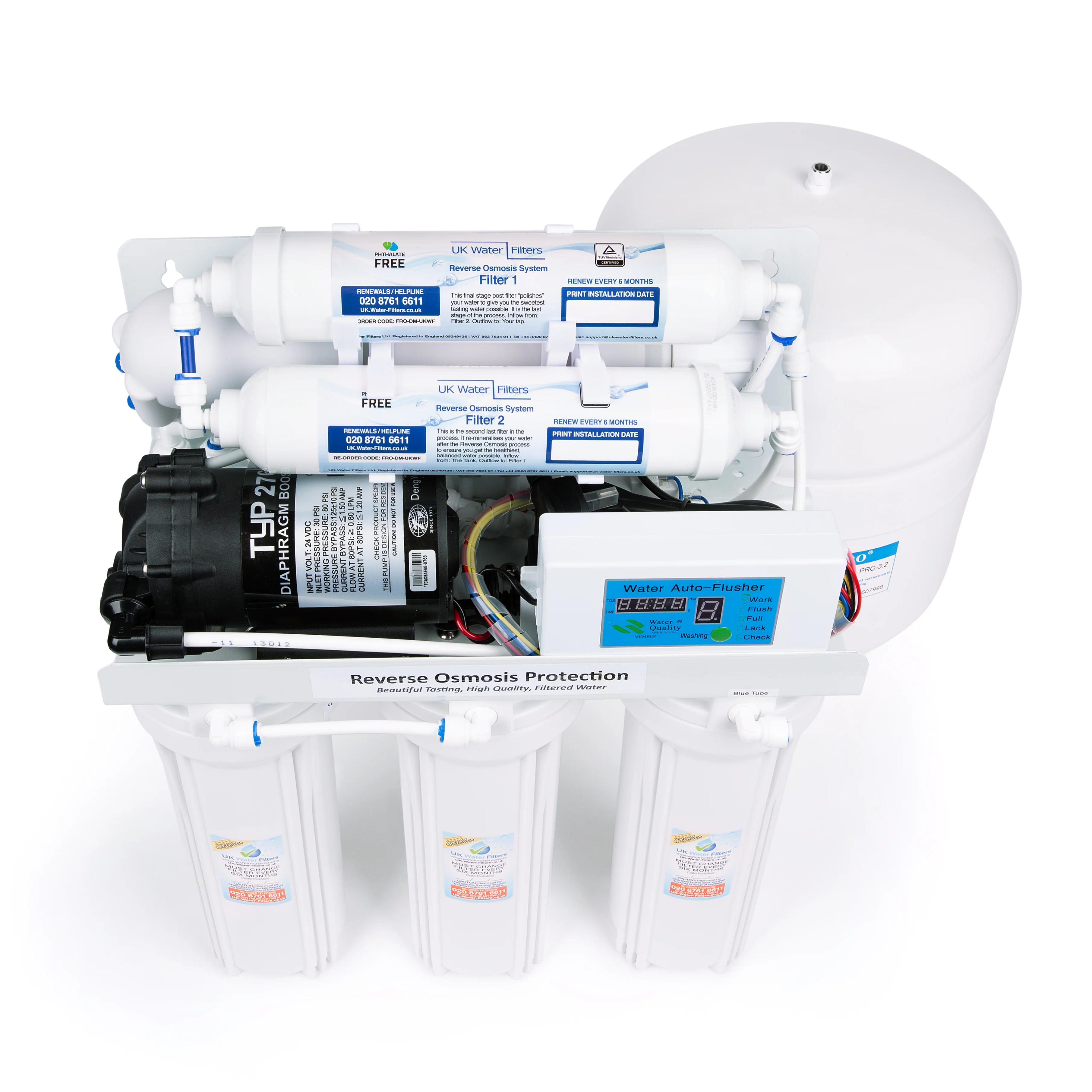 Reverse Osmosis System with Pump - Image 5