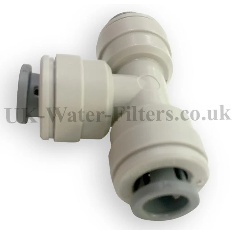 Three way 1/4 quarter inch ie 6.4mm tube connector - Image 3