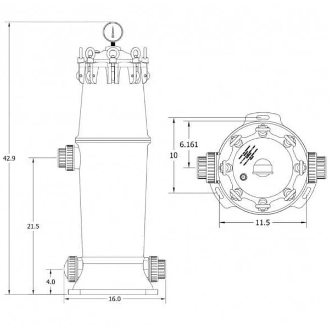UKWF High Flow Filter Housing / UKBH2000
