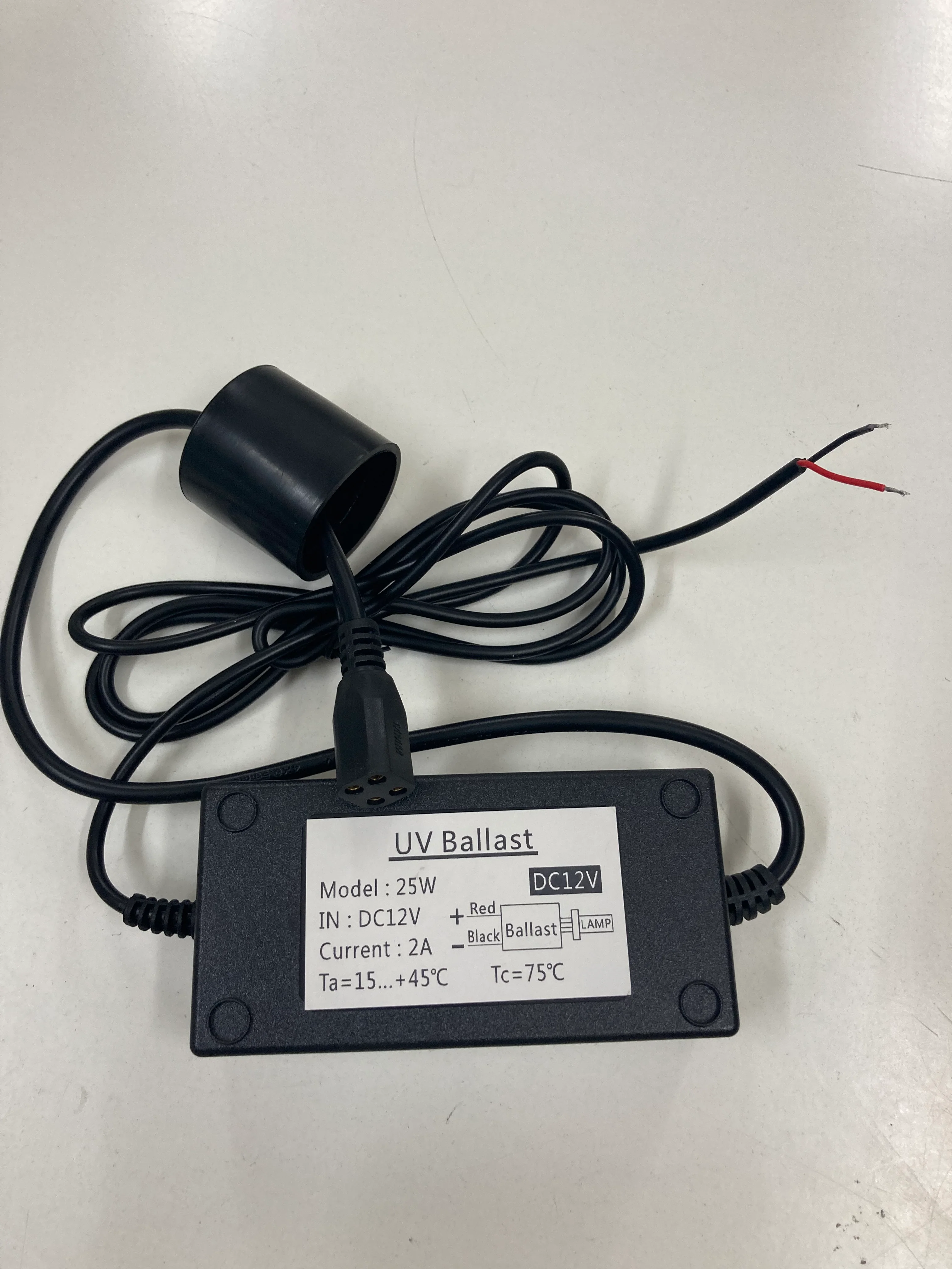 UV-BAL-12V2 Ballast (Black Box) for Offgrid / Solar type UV systems