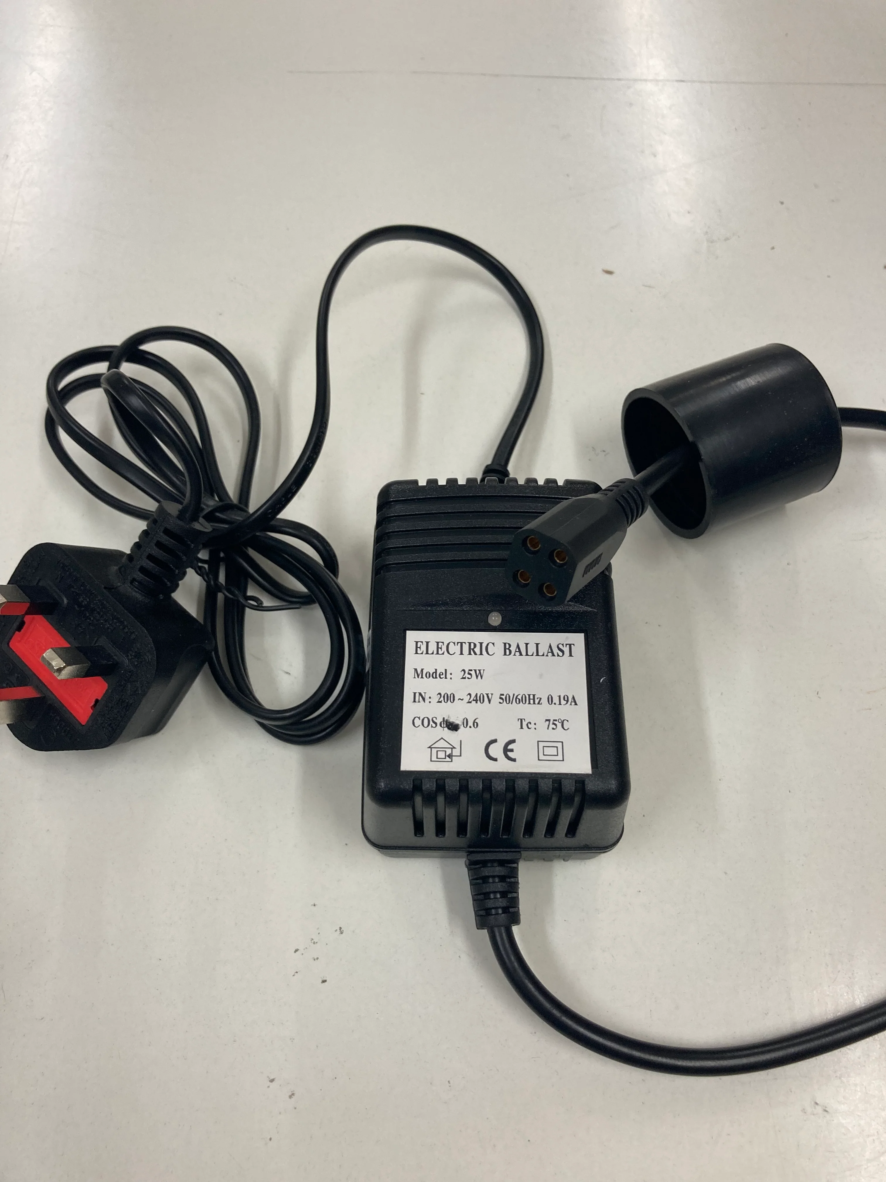 UV-BAL-240V Electronic Ballast (Black Box) Mains electricty