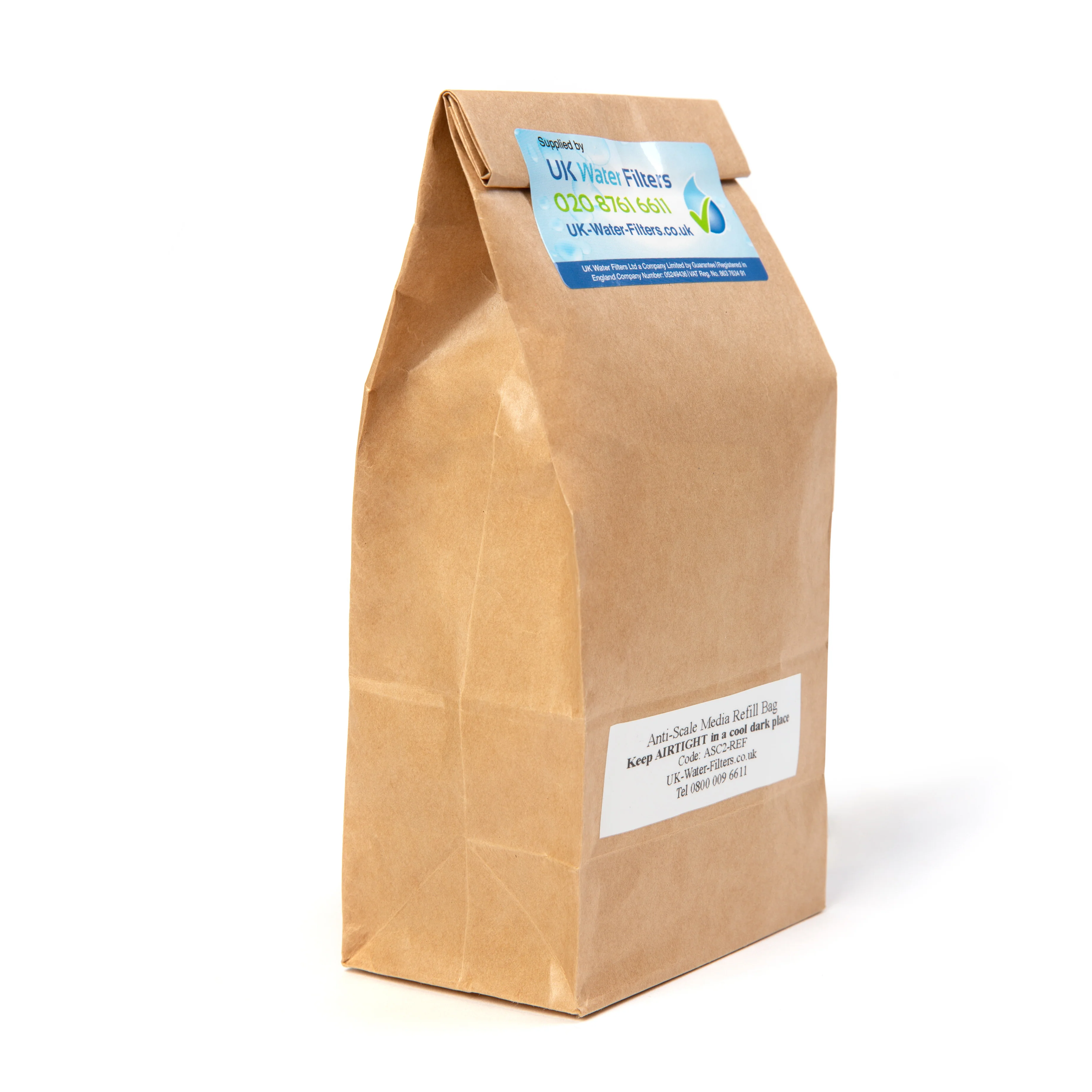 Water Filter Anti-Scale Media - One Refill Sachet - Medium to Heavy Scale Areas