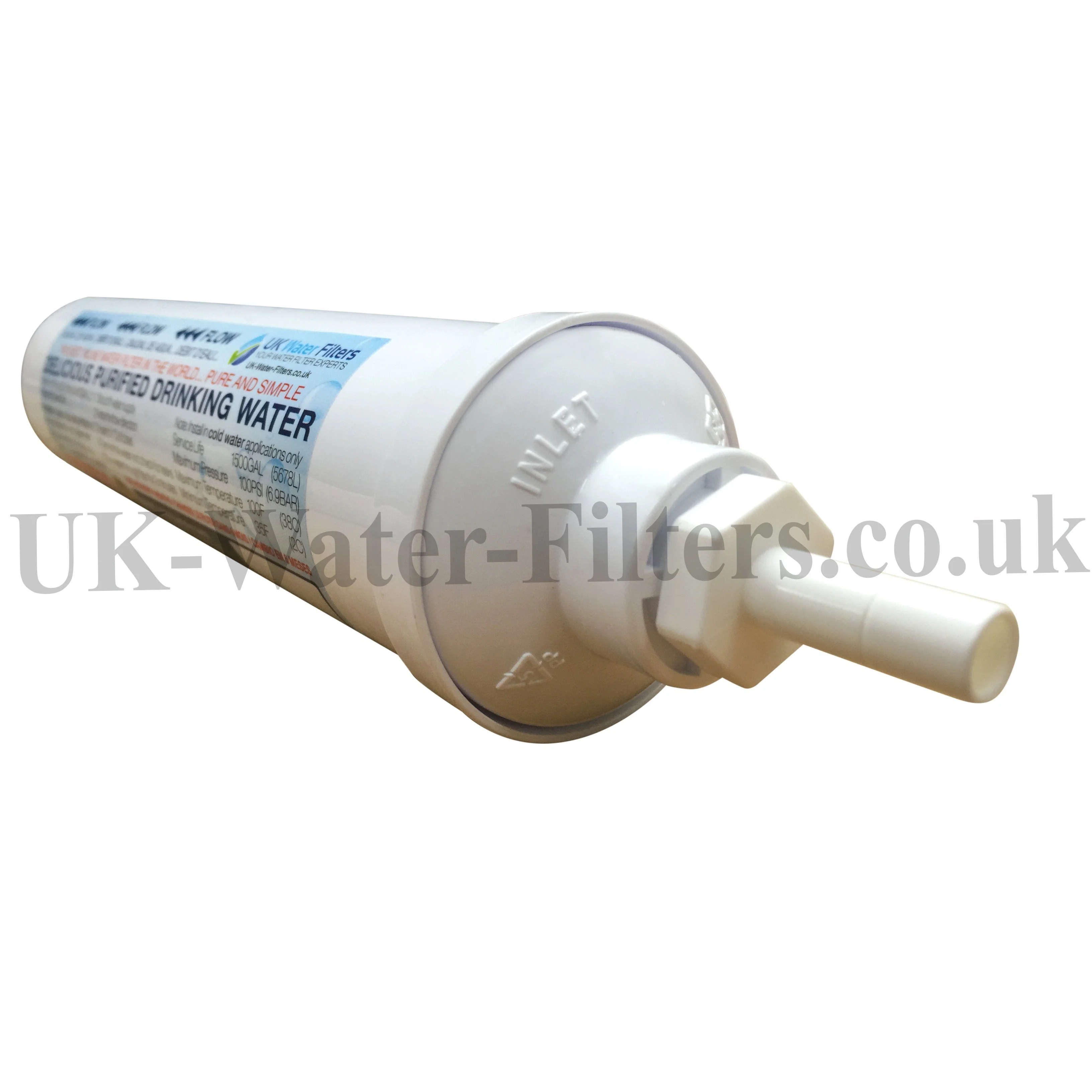 Inline Water Filter MALE Connection Cartridge - Image 3