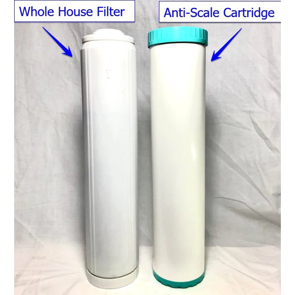 Whole House Filter Plus Scale Centurion Filter Renewal Double Unit - High Flow Cartridges  - Code FIL32C/SC32C - Image 3