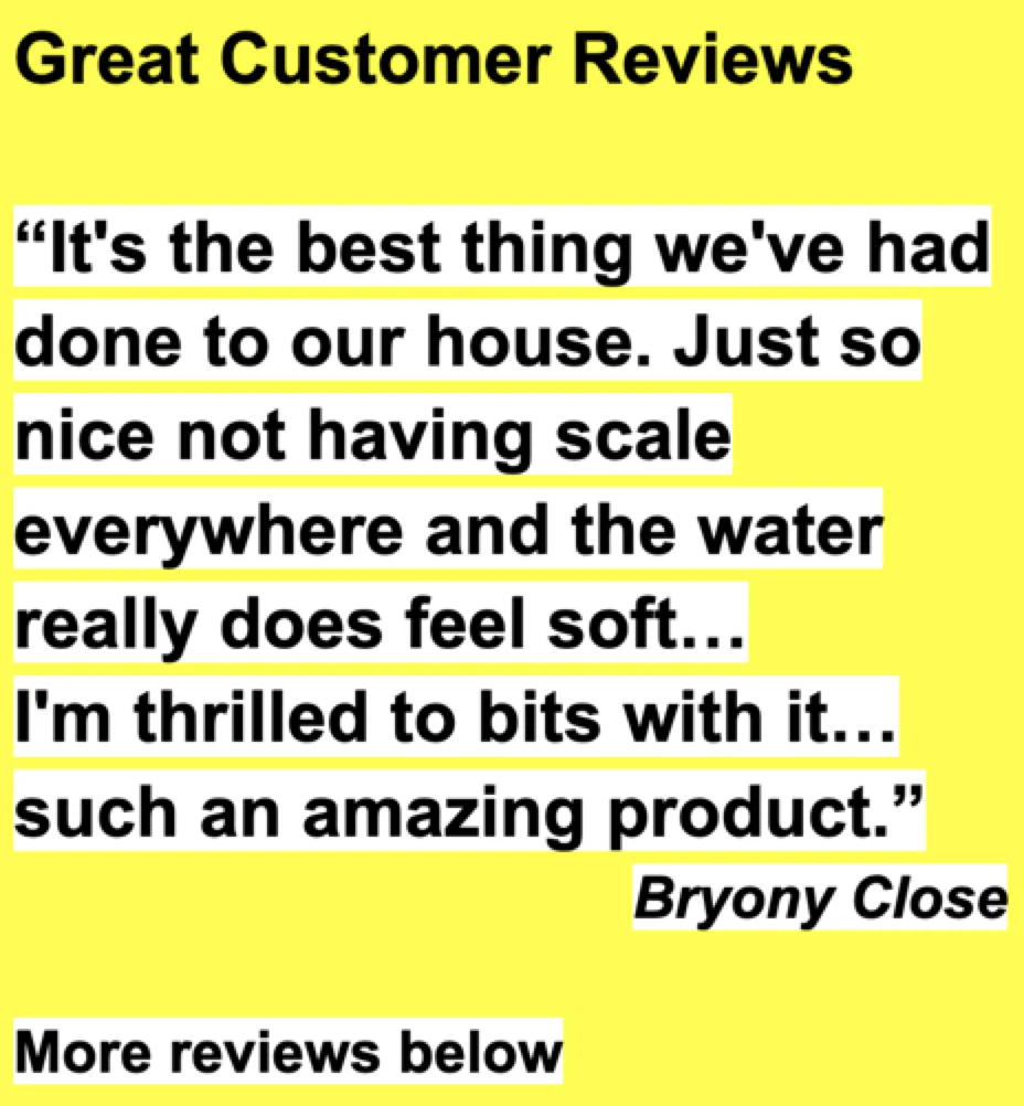 Whole of House Water Filter Plus Saltfree Scale Reduction - Standard Size - Image 4